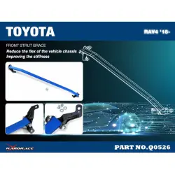Hardrace Q0526 Barra ammortizzatore anteriore Toyota RAV4 - 
