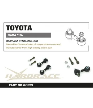 Hardrace Q0529 Rear Adjustable Stab. Link Toyota RAV4, Harrier, Lexus NX - 