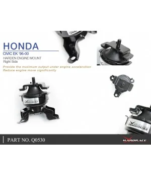 Hardrace Q0530 Harden Engine Mount Honda Civic - 