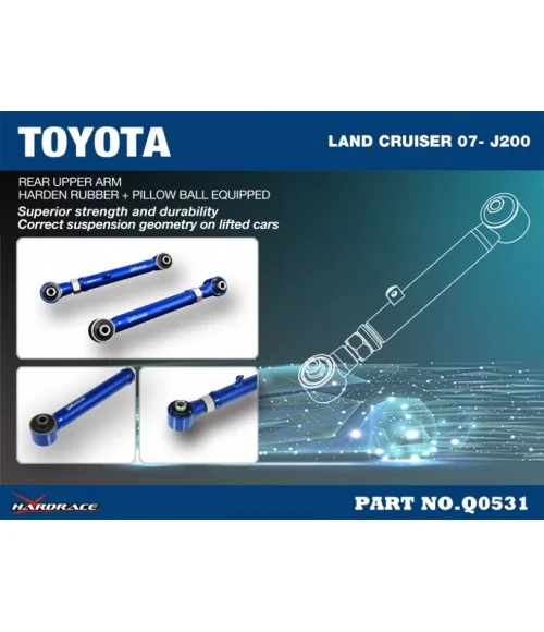 Hardrace Q0531 Rear Upper Arm Lexus LX, Toyota Land cruiser - 