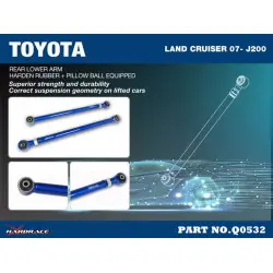 Hardrace Q0532 Rear Lower Arm Lexus LX, Toyota Land cruiser - 