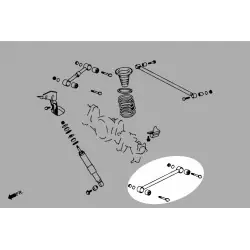 Hardrace Q0532 Rear Lower Arm Lexus LX, Toyota Land cruiser - 