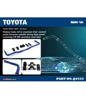 Hardrace Q0535 Rear Sway Bar Toyota RAV4 - 