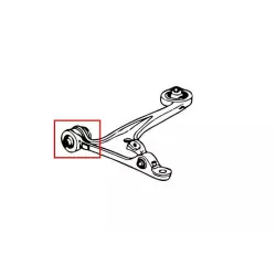 Hardrace 6870 Boccole del braccio inferiore anteriore Honda S2000 - 