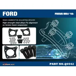 Hardrace Q0542 Rear Camber/toe Adjusting Spacer Ford Focus - 