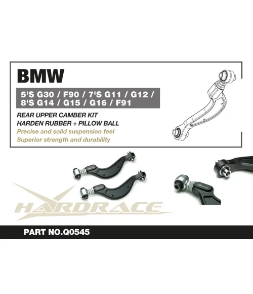 Hardrace Q0545 Rear Upper Camber Kit Bmw 5 Series, 7 Series, 8 Series - 