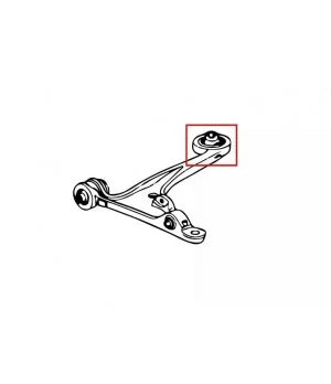 Hardrace 6869 Front Lower Arm Bushing Honda S2000 - 