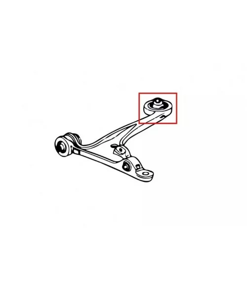 Hardrace 6869 Front Lower Arm Bushing Honda S2000 - 