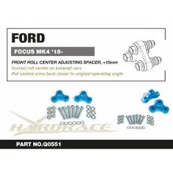Hardrace Q0551 Geometry Correction Spacer Ford Focus - 