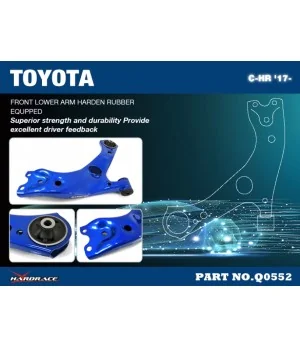 Hardrace Q0552 Front Lower Control Arm Toyota C-HR - 