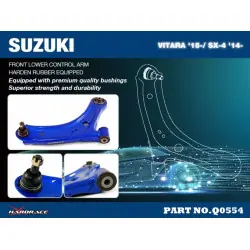 Hardrace Q0554 Braccio di controllo inferiore anteriore Suzuki SX4, Vitara - 