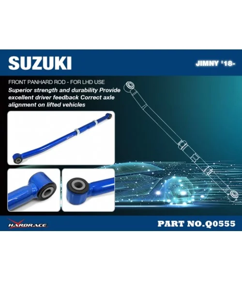 Hardrace Q0555 Front Panhard Rod Suzuki Jimny - 