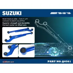 Braccio di sterzo posteriore Hardrace Q0561 Suzuki Jimny - 