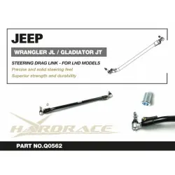 Hardrace Q0562 Steering Drag Link Jeep Gladiator, Wrangler - 