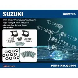 Hardrace Q0564 Rear Camber/toe Adjusting Spacer Suzuki Swift, SX4 - 