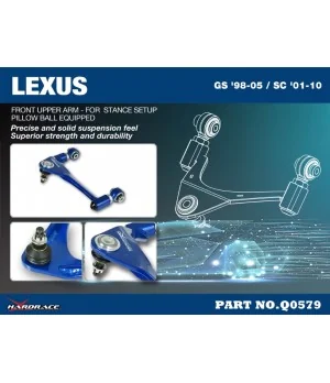 Hardrace Q0579 Front Upper Arm Lexus GS, SC, Toyota Aristo - 