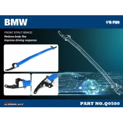 Barra stabilizzatrice anteriore Hardrace Q0580 Bmw Serie 1 - 