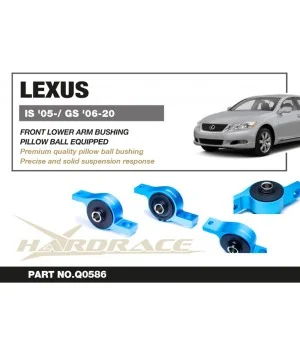 Boccola braccio inferiore anteriore Hardrace Q0586 - Posteriore Lexus, Toyota - 