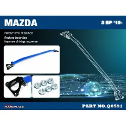 Barra stabilizzatrice anteriore Hardrace Q0591 Mazda 3, CX-30 - 