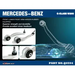 Hardrace Q0594 Anteriore Inferiore - Braccio Anteriore Mercedes-Benz Classe C, Classe E - 