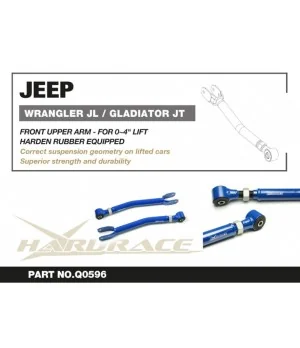 Hardrace Q0596 Front Upper Arm Jeep Gladiator, Wrangler, Wrangler unlimited - 