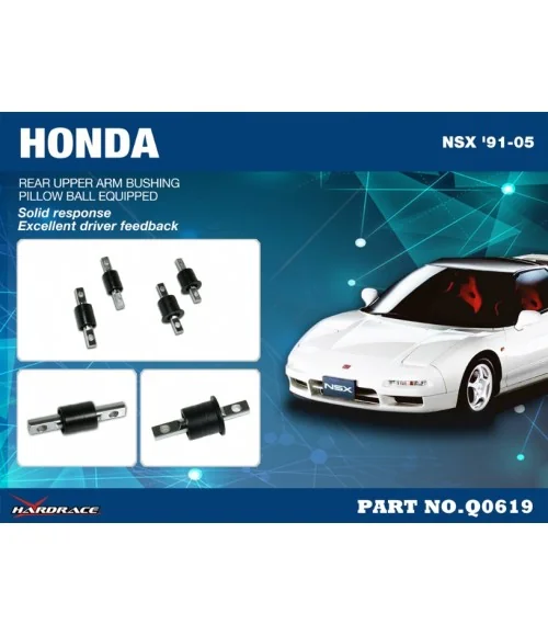 Hardrace Q0619 Rear Upper Arm Bushing Honda NSX - 