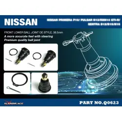 Hardrace Q0623 Front Lower Ball Joint Nissan Primera, Pulsar, Sentra - 