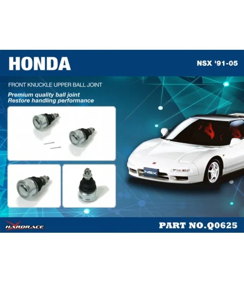 Giunto sferico superiore del fuso a snodo anteriore Hardrace Q0625 Honda NSX - 