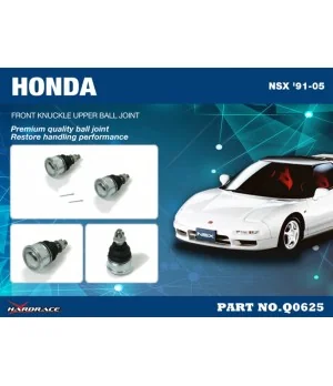 Giunto sferico superiore del fuso a snodo anteriore Hardrace Q0625 Honda NSX - 