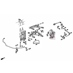 Giunto sferico inferiore del fuso anteriore Hardrace Q0626 Honda NSX - 