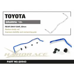 Hardrace Q0643 Rear Sway Bar Toyota Hiace - 