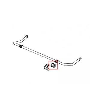 Hardrace 6949 Set Boccola stabilizzatrice anteriore Honda S2000 - 