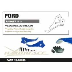 Piastra paramotore anteriore inferiore Hardrace Q0645 Ford Ranger, Everest, Mazda BT-50 - 