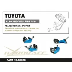 Kit di abbassamento ammortizzatore posteriore Hardrace Q0658 Toyota Alphard - 
