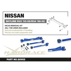 Hardrace Q0662 Hicas Removal Kit Nissan Skyline - 