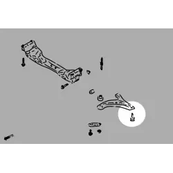 Hardrace Q0663 Front Lower Ball Joint Scion FR-S, Subaru BRZ, Toyota 86 - 