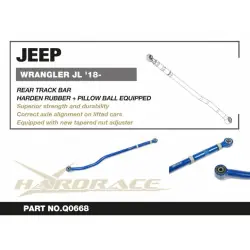 Barra di guida posteriore Hardrace Q0668 Jeep Wrangler, Wrangler Unlimited - 