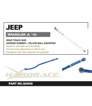 Hardrace Q0668 Rear Track Bar Jeep Wrangler, Wrangler unlimited - 
