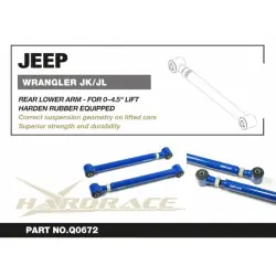 Hardrace Q0672 Braccio inferiore posteriore Jeep Wrangler, Wrangler Unlimited - 