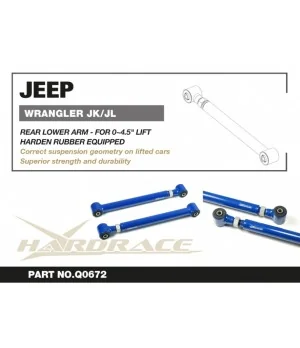 Hardrace Q0672 Rear Lower Arm Jeep Wrangler, Wrangler unlimited - 