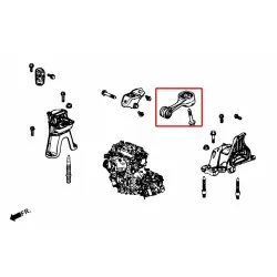 Supporto motore Hardrace Q0676 Harden - Lato posteriore - 