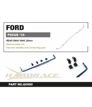 Hardrace Q0680 Rear Sway Bar Ford Focus - 