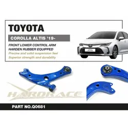 Hardrace Q0681 Front Lower Control Arm Toyota Corolla/altis/auris, Prius - 
