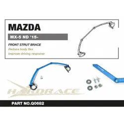 Hardrace Q0682 Front Strut Brace Mazda MX-5 Miata - 