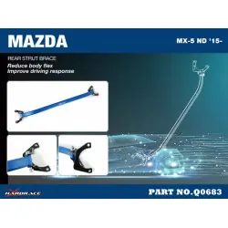 Hardrace Q0683 Barra duomi posteriore Mazda MX-5 Miata - 