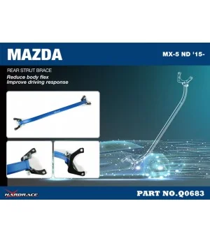Hardrace Q0683 Rear Strut Brace Mazda MX-5 Miata - 
