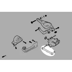 Hardrace Q0686 Kit convergenza posteriore LYNK & CO 01, Volvo XC40 - 