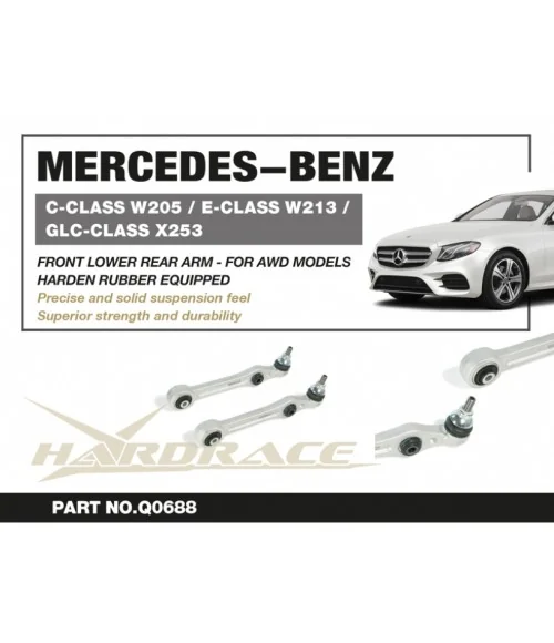 Hardrace Q0688 Front Lower - Rear Arm Mercedes-Benz C-class, E-class, Glc-class - 