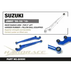 Braccio di supporto posteriore Hardrace Q0690 Suzuki Jimny - 