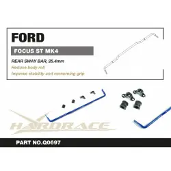 Barra stabilizzatrice posteriore Hardrace Q0697 Ford Focus - 